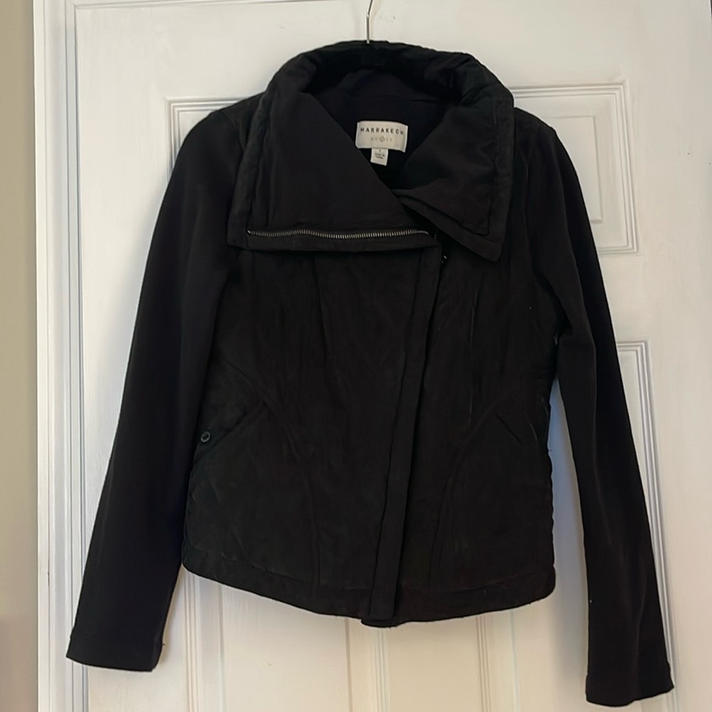 Marrakech Moto Jacket (Evereve) - small